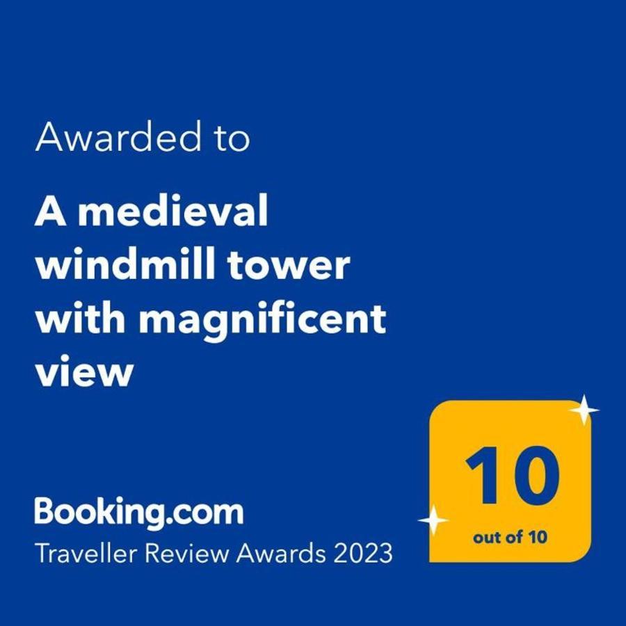 A Medieval Windmill Tower With Magnificent View Rhodes City Eksteriør billede